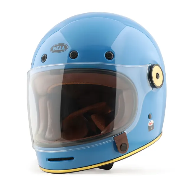 Bellのフルフェイス BULLITT CRF ソリッドグロスビンテージブルー