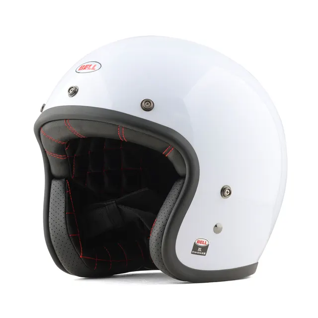 Bellのジェット CUSTOM 500 CRF ソリッドビンテージホワイト