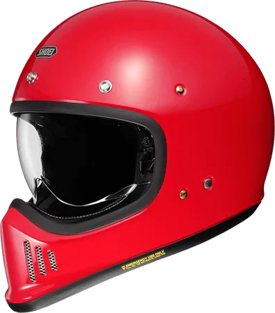 SHOEIのフルフェイス EX-ZERO シャインレッド