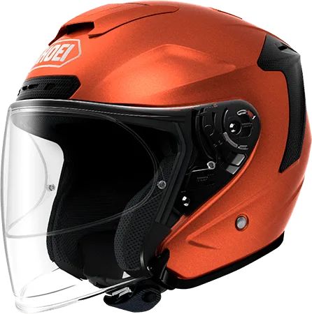 SHOEIのジェット J-FORCE IV タンジェリンオレンジ